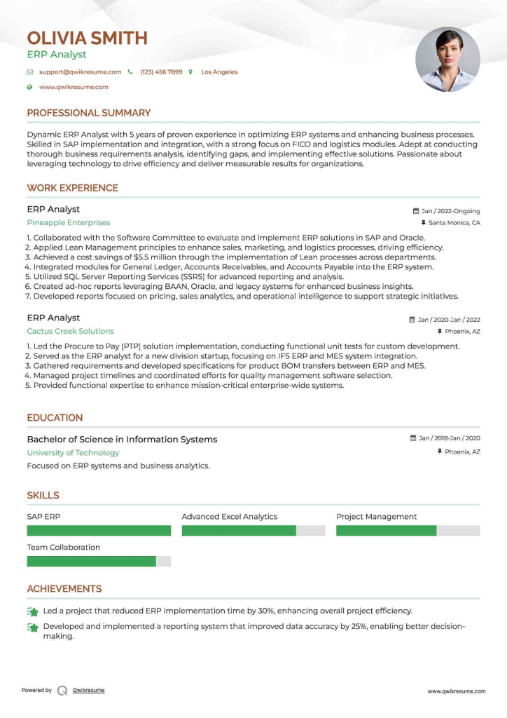 The “Process-Improvement & Reporting Specialist” Resume