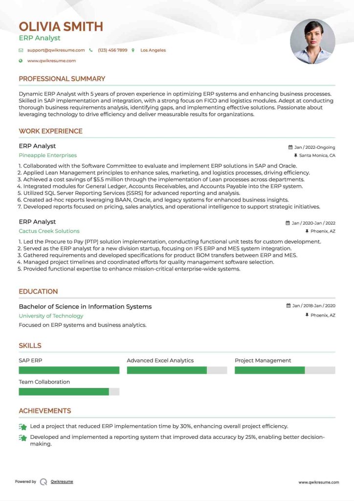 The “Process-Improvement & Reporting Specialist” Resume