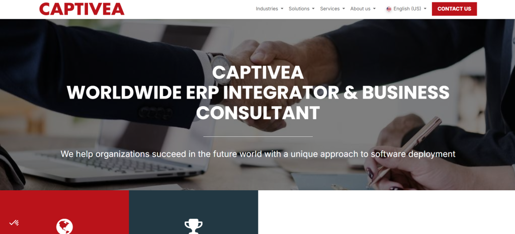 Odoo Development Company in Canada Captivea Canada