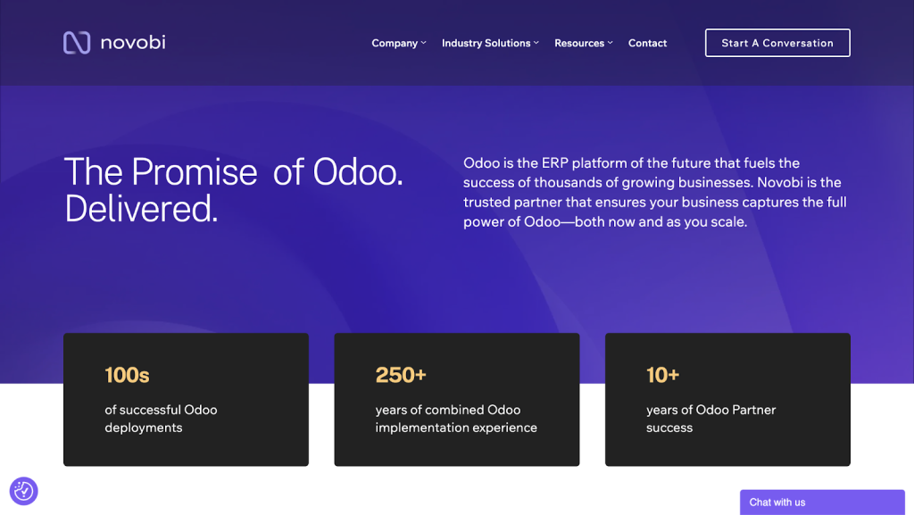 Odoo Development Company Novobi Inc