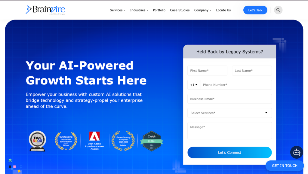 Odoo Development Company Brainvire Infotech Inc