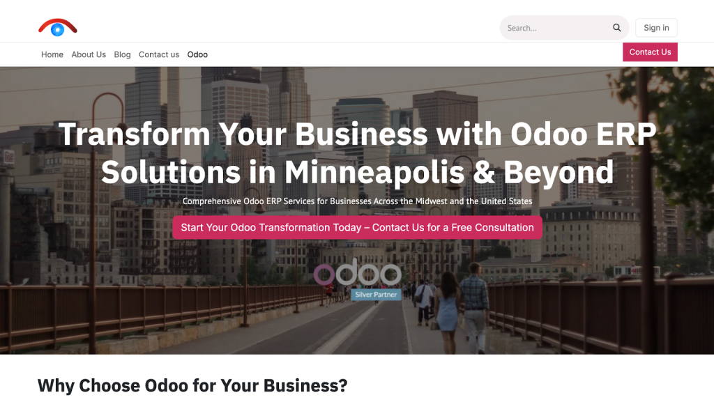 Odoo Development Company Seer Business Systems