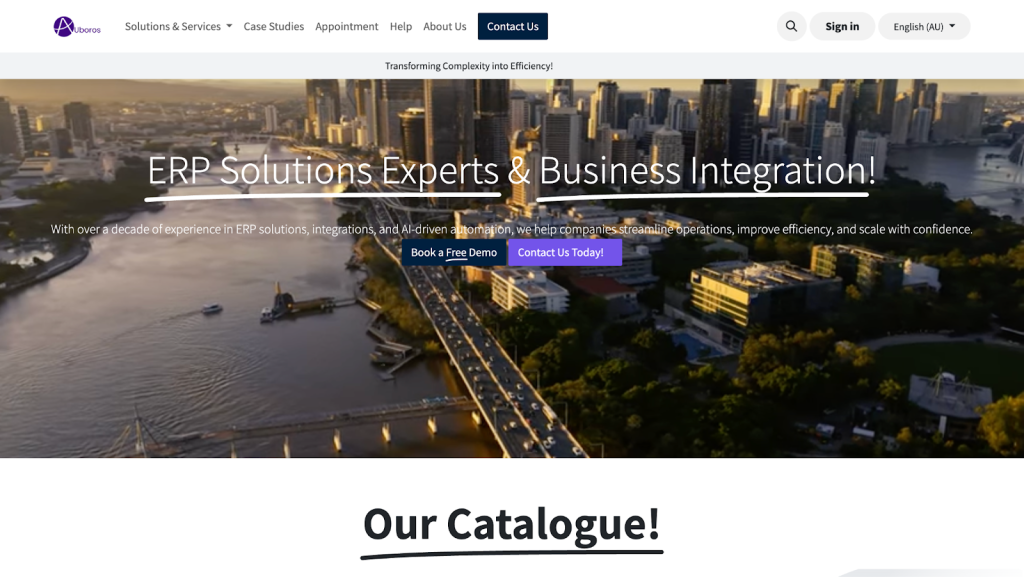 Odoo Development Company in Australia AUBOROS