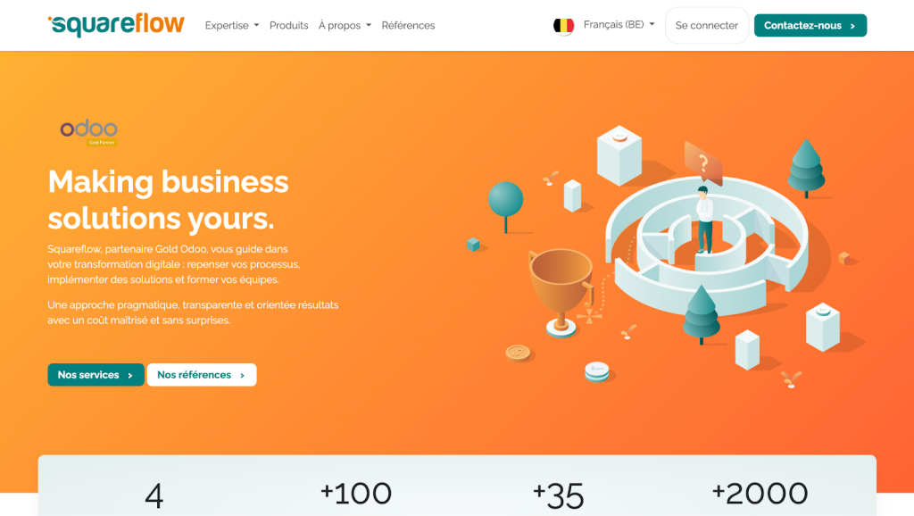 Odoo Development Company Squareflow S.A.