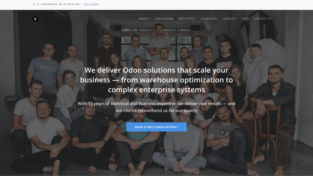 Custom Odoo Development Company VentorTech