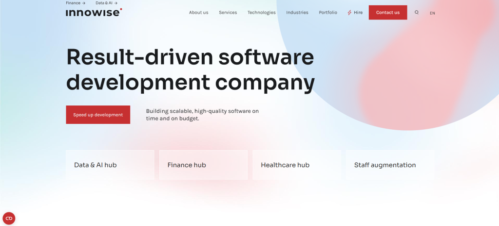 Innowise nearshoring company