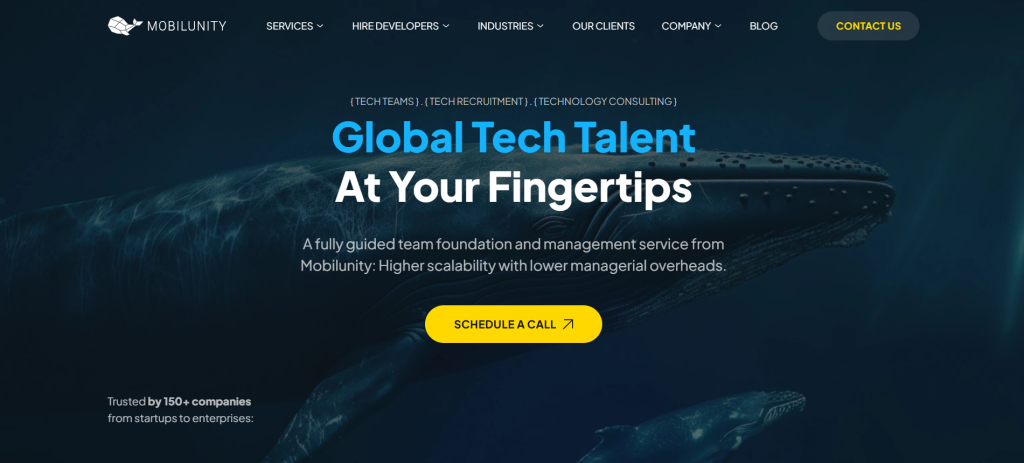 Mobilunity nearshoring company