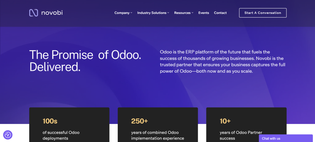 Odoo Development Company Novobi Inc