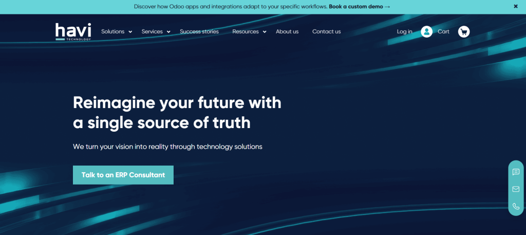 Odoo Development Company in Australia Havi Technology