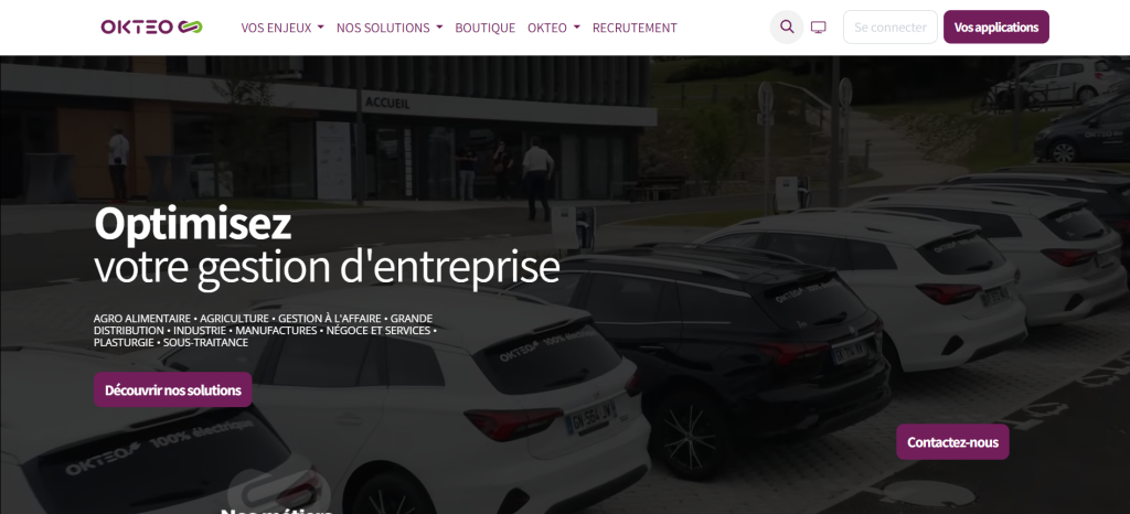Odoo Development Company in France OKTEO