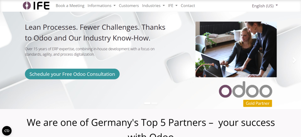 Odoo Development Company in Germany IFE GmbH