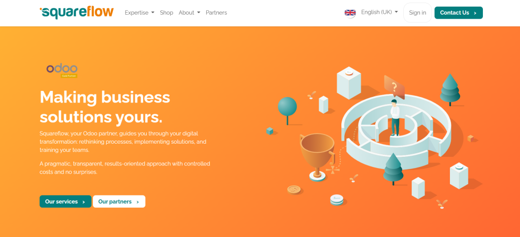 Odoo Development Company Squareflow S.A.