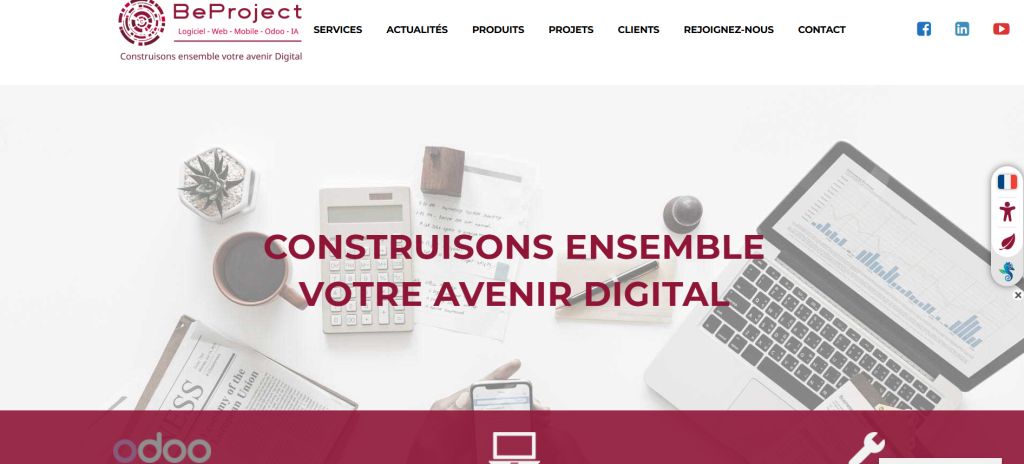 Odoo Development Company in France BeProject