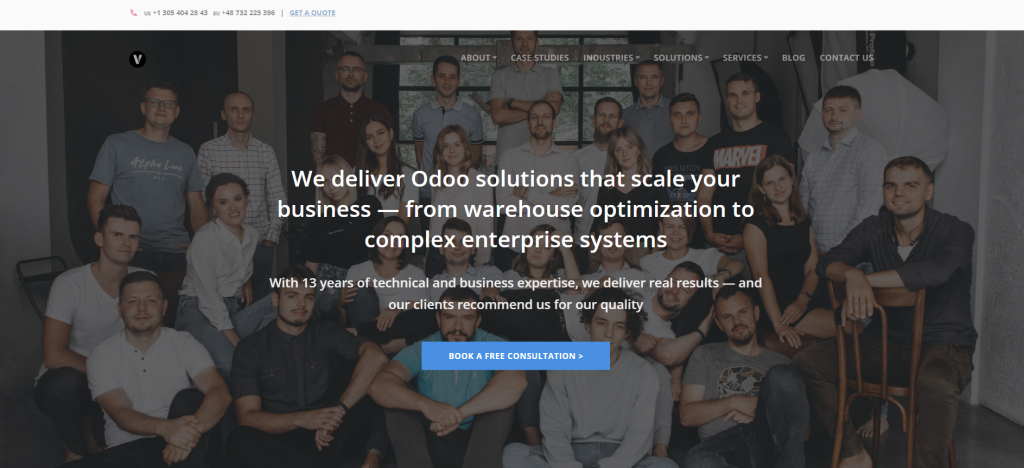 Custom Odoo Development Company VentorTech